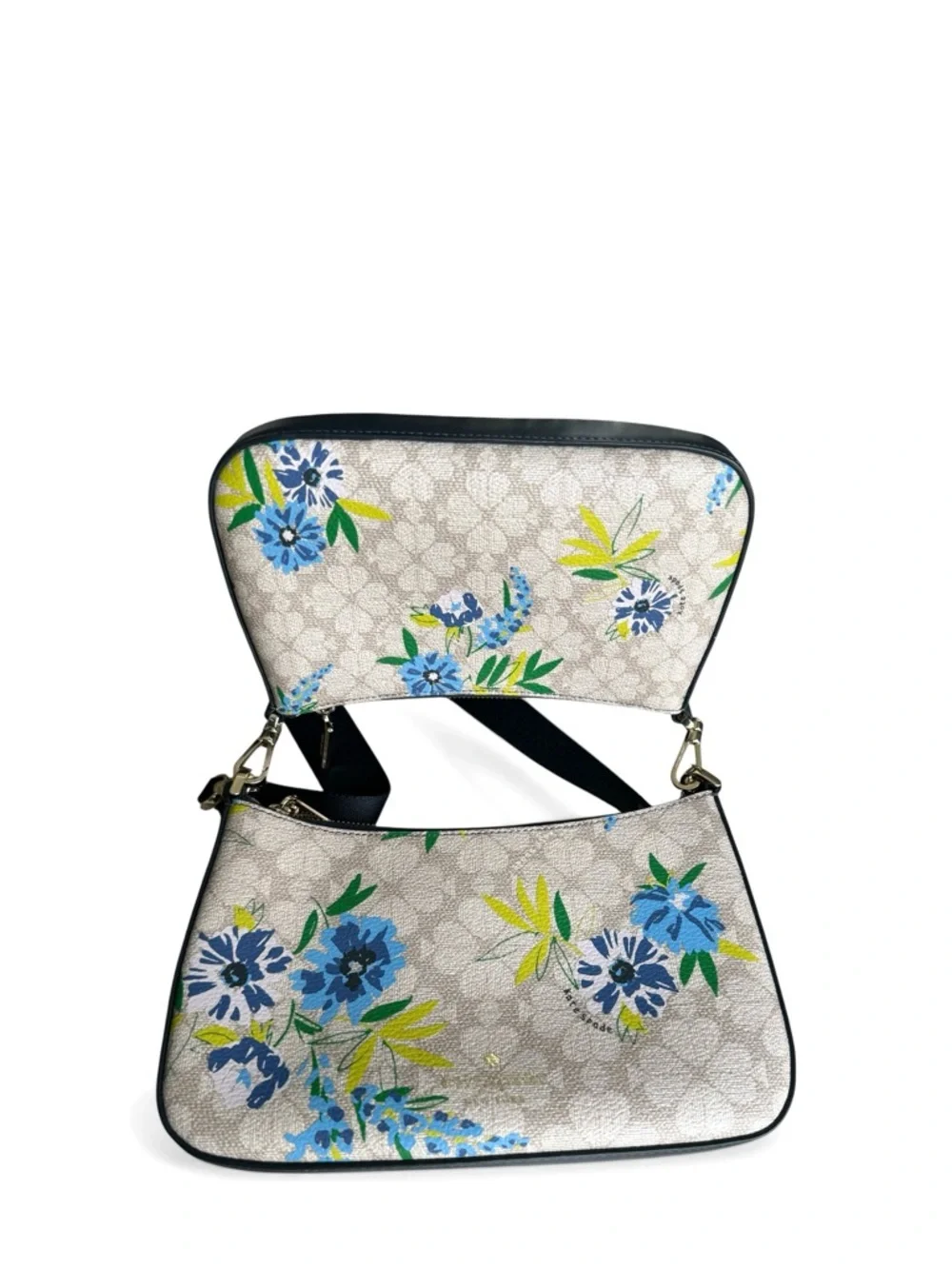 🆕 Kate Spade Duet Spade Flower Floral Crossbody